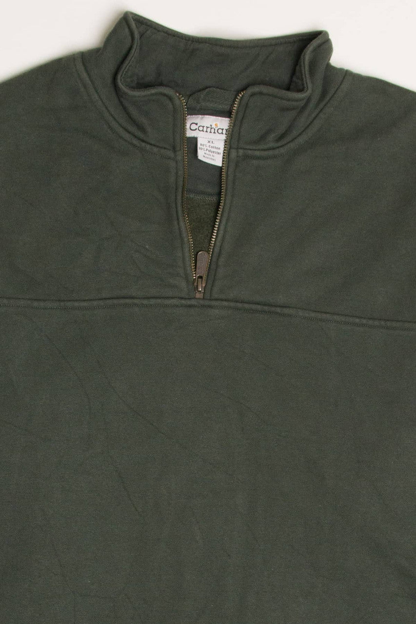 Olive Carhartt Fleece Pullover