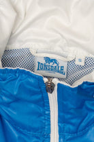 Vintage Blue And White Lionsdale Track Lightweight Jacket (1990s)