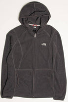 Charcoal North Face Fleece Zip Up Jacket