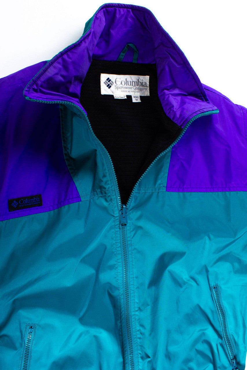 Vintage 90s Columbia Color Block Lightweight Jacket