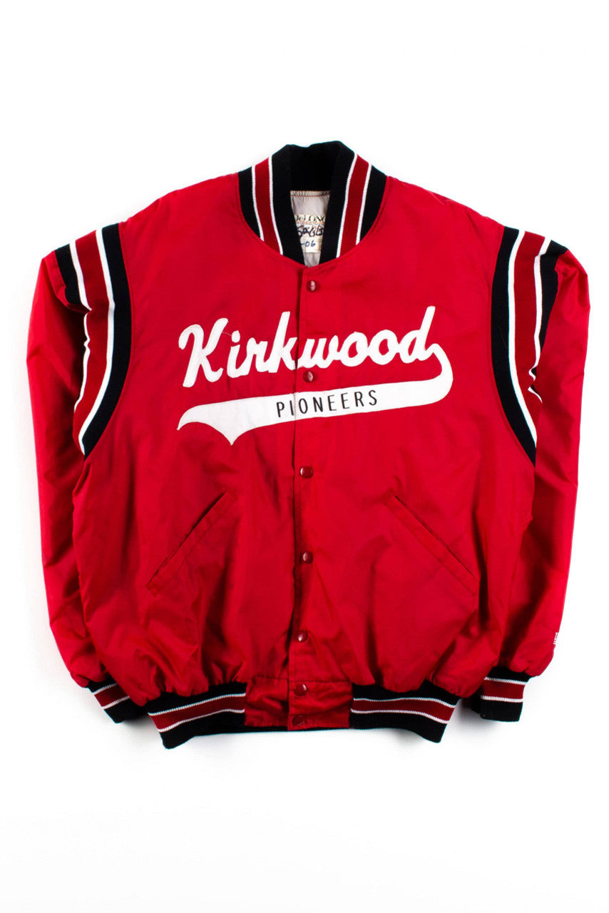 Vintage Kirkwood Pioneers Bomber Jacket