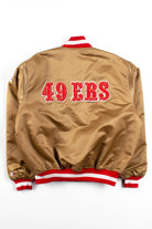 Vintage San Francisco 49ers Satin Starter Bomber Jacket (1980s)