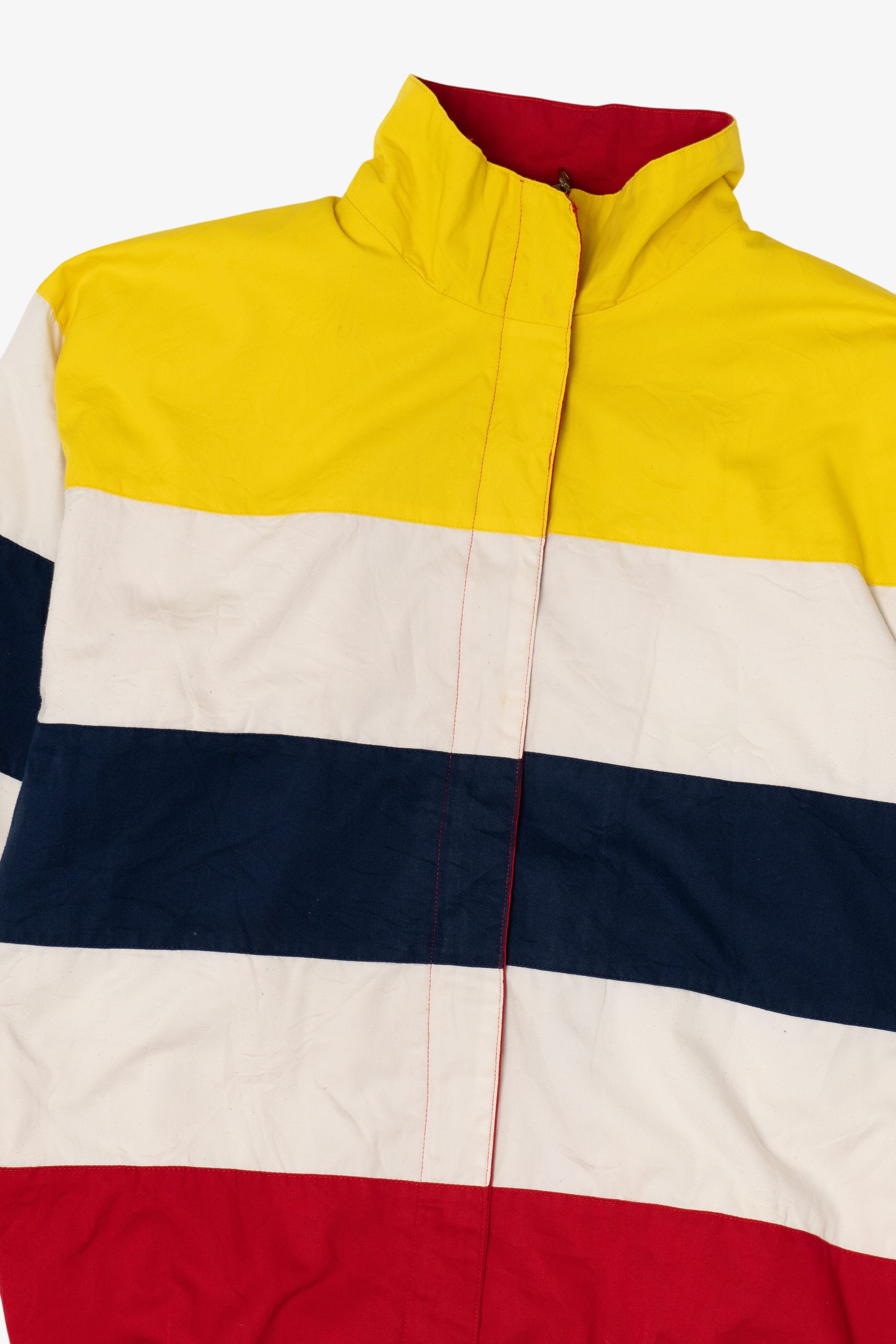 Vintage Color Block Janeve Bomber Jacket (1990s)