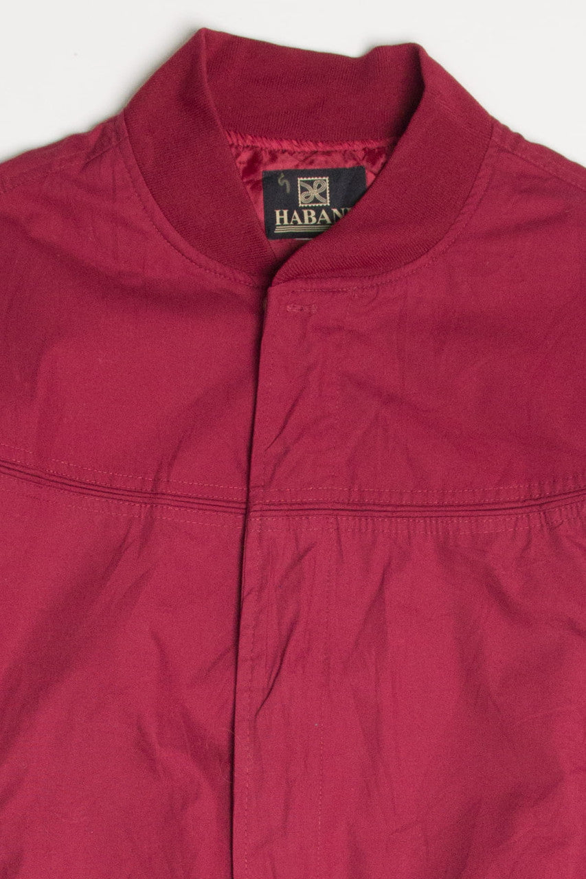 Burgundy Haband Lightweight Jacket