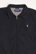 Black Polo By Ralph Lauren Lightweight Coach Jacket