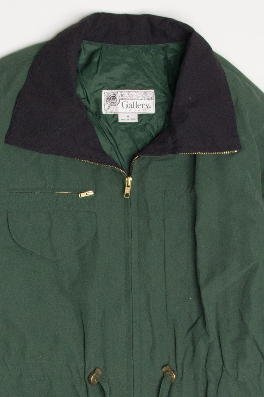 Green Gallery Lightweight Anorak Jacket