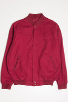Burgundy Windbreaker Lightweight Jacket