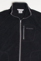 Black Columbia Fleece Zip Up Jacket 2