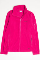 Fuchsia Columbia Fleece Zip Up Jacket