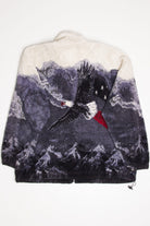 American Bald Eagle USA Fuzzy Jacket