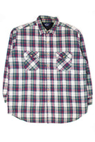 Vintage Woolrich Plaid Quilted Shacket (1980s)