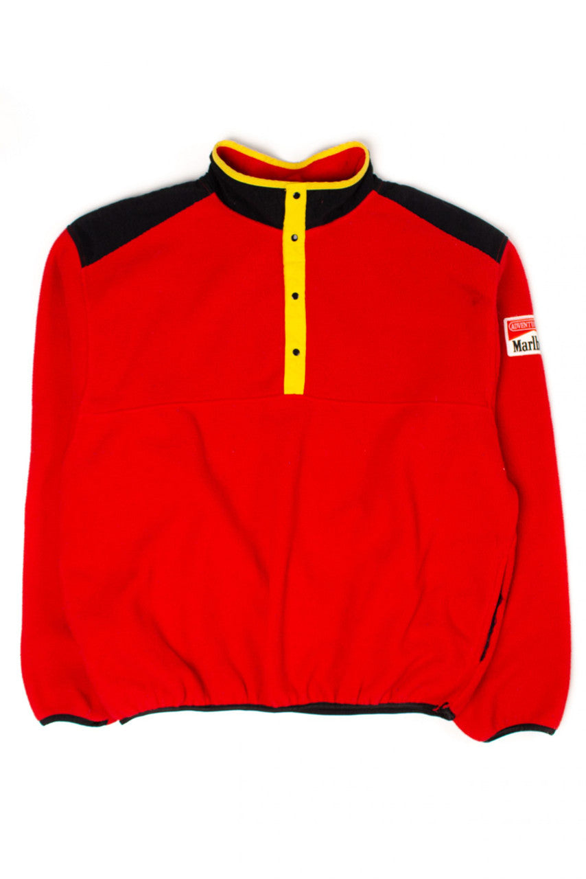 Vintage Marlboro Adventure Team Pullover Fleece Jacket (1990s)