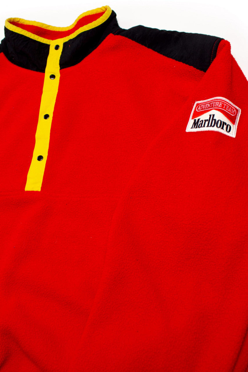 Vintage Marlboro Adventure Team Pullover Fleece Jacket (1990s)