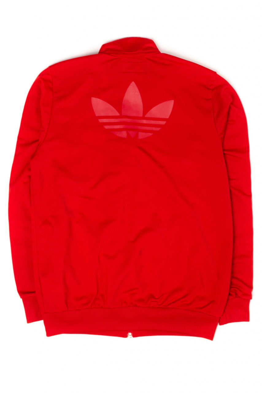 Red Adidas Track Jacket (2000s)