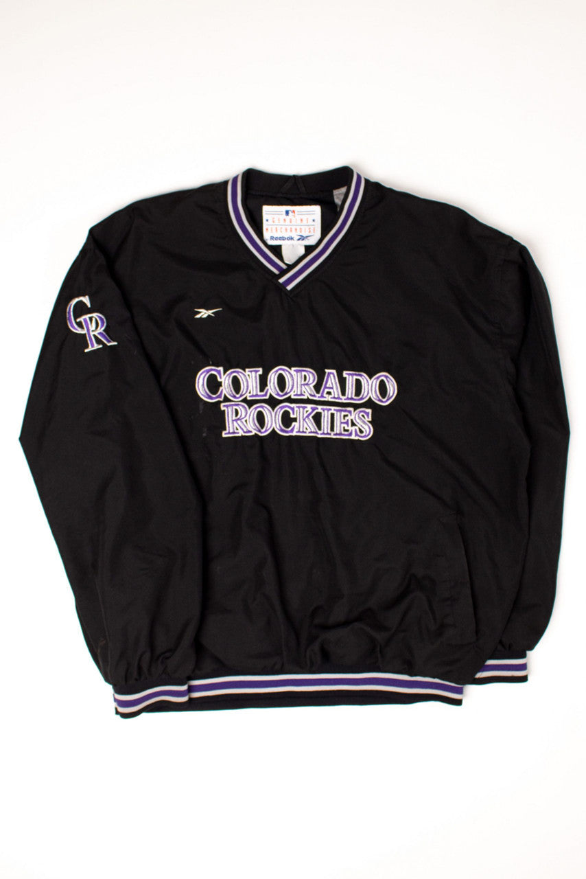 Vintage Colorado Rockies Pullover Jacket (1990s)