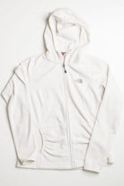 Hooded White North Face Lightweight Jacket