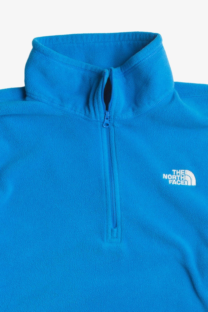 Blue North Face Fleece Lightweight Jacket
