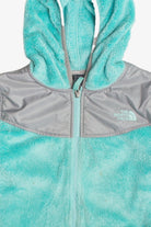 Teal Hooded North Face Lightweight Jacket