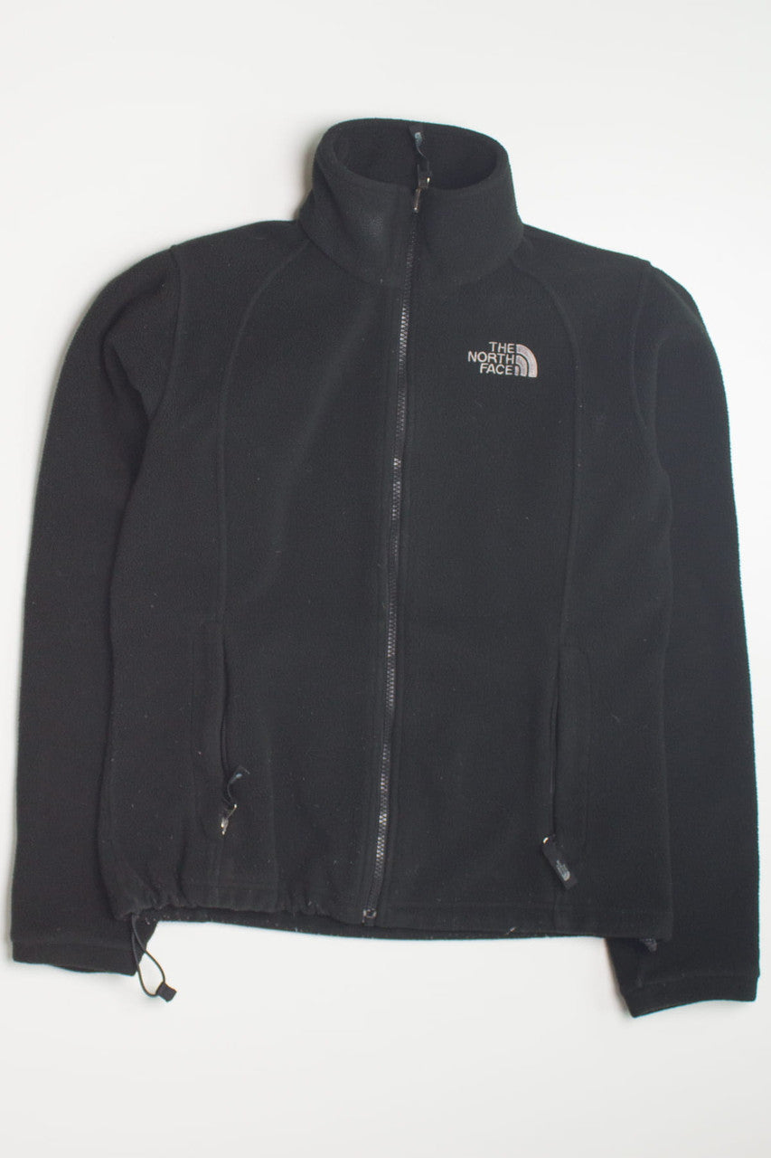 Black North Face Fleece Lightweight Jacket