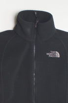Black North Face Fleece Lightweight Jacket