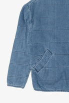 Vintage Blue Excuse Quilted Denim Jacket (1990s)