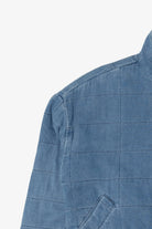Vintage Blue Excuse Quilted Denim Jacket (1990s)