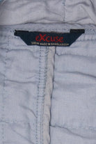 Vintage Blue Excuse Quilted Denim Jacket (1990s)