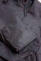Vintage Gray Insulated Rain Jacket