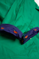 Vintage Green Ducks Rain Jacket