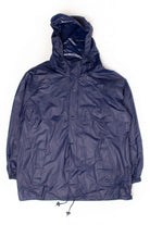 Vintage Navy Ventilated Rain Jacket