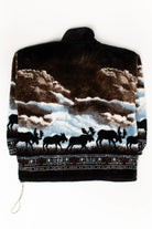Vintage Fleece Moose Lightweight Jacket