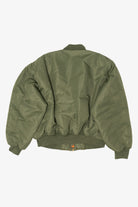 Vintage Olive Ultra Force MA-1 Flight Bomber Jacket (1980s)