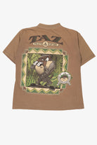 Vintage Taz Travel And Safari Looney Tunes T-Shirt (1990s)
