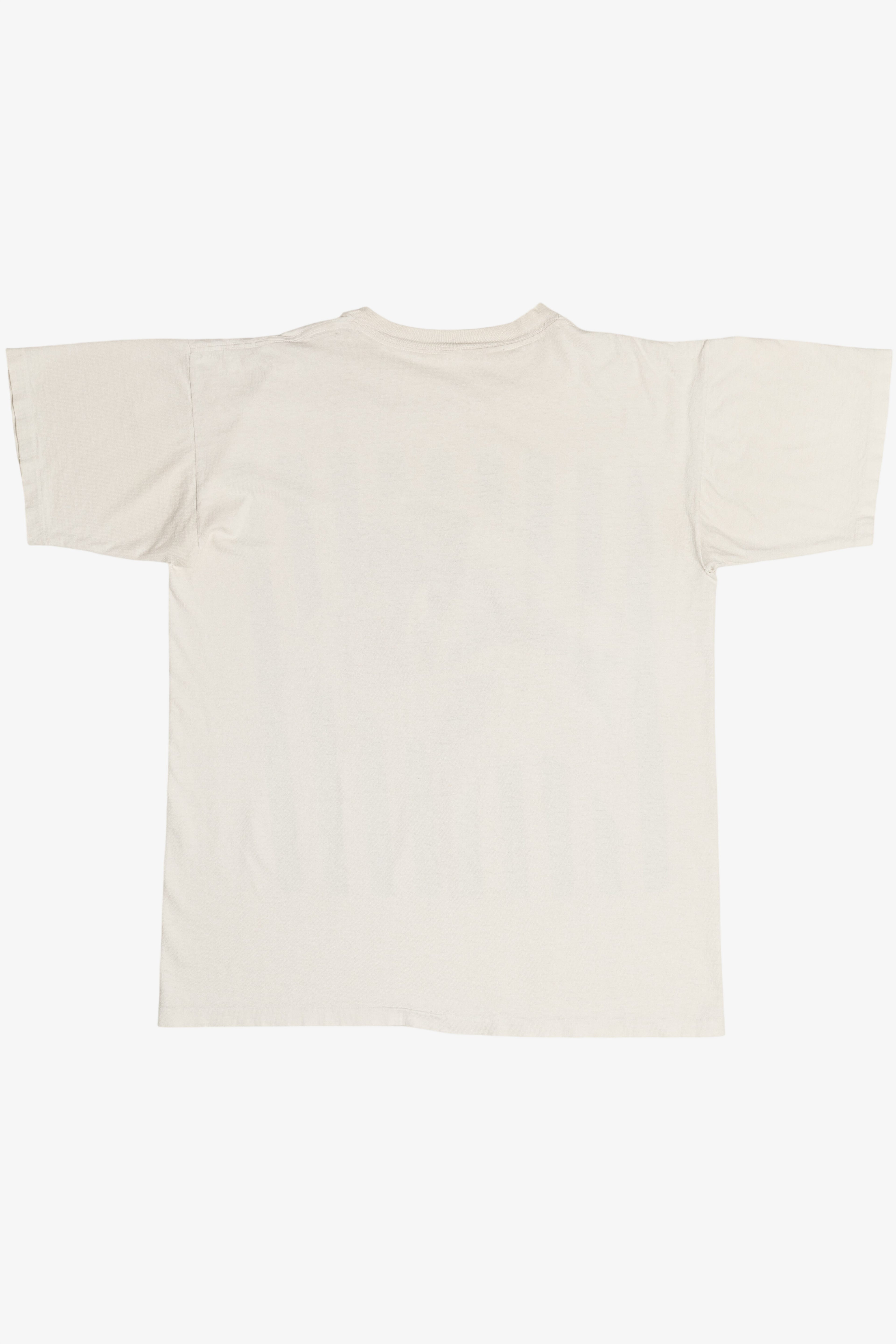 Vintage Distressed Sylvester Boat Captain Hat Looney Tunes T-Shirt (1990s)