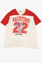 Vintage Distressed Bugs Bunny "Sacktime 22" Looney Tunes T-Shirt (1990s)