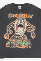 Vintage Looney Tunes Taz "Trick Or Treatin' Halloween Fool!" T-Shirt (1990s)