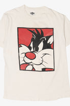 Vintage Slyvester The Cat Looney Tunes Single Stitch T-Shirt (1990s)