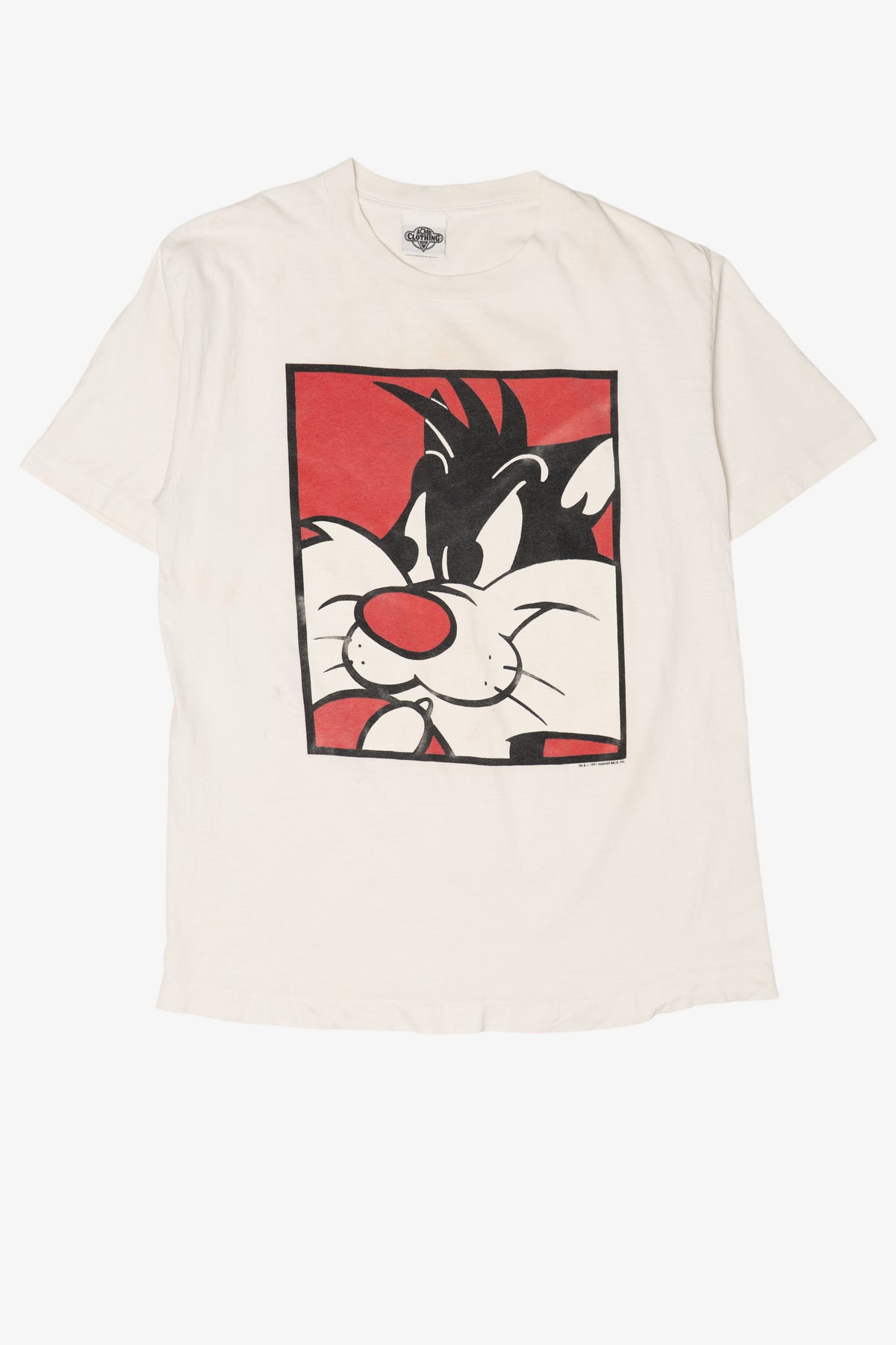 Vintage Slyvester The Cat Looney Tunes Single Stitch T-Shirt (1990s)