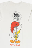Vintage Tweety Bird "Wittle Angel" Devil" Extra Long Sleep T-Shirt (1990s)