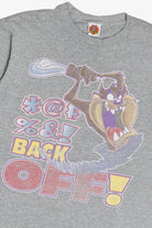Vintage Taz "Back Off" Looney Tunes Distressed T-Shirt (2000s)