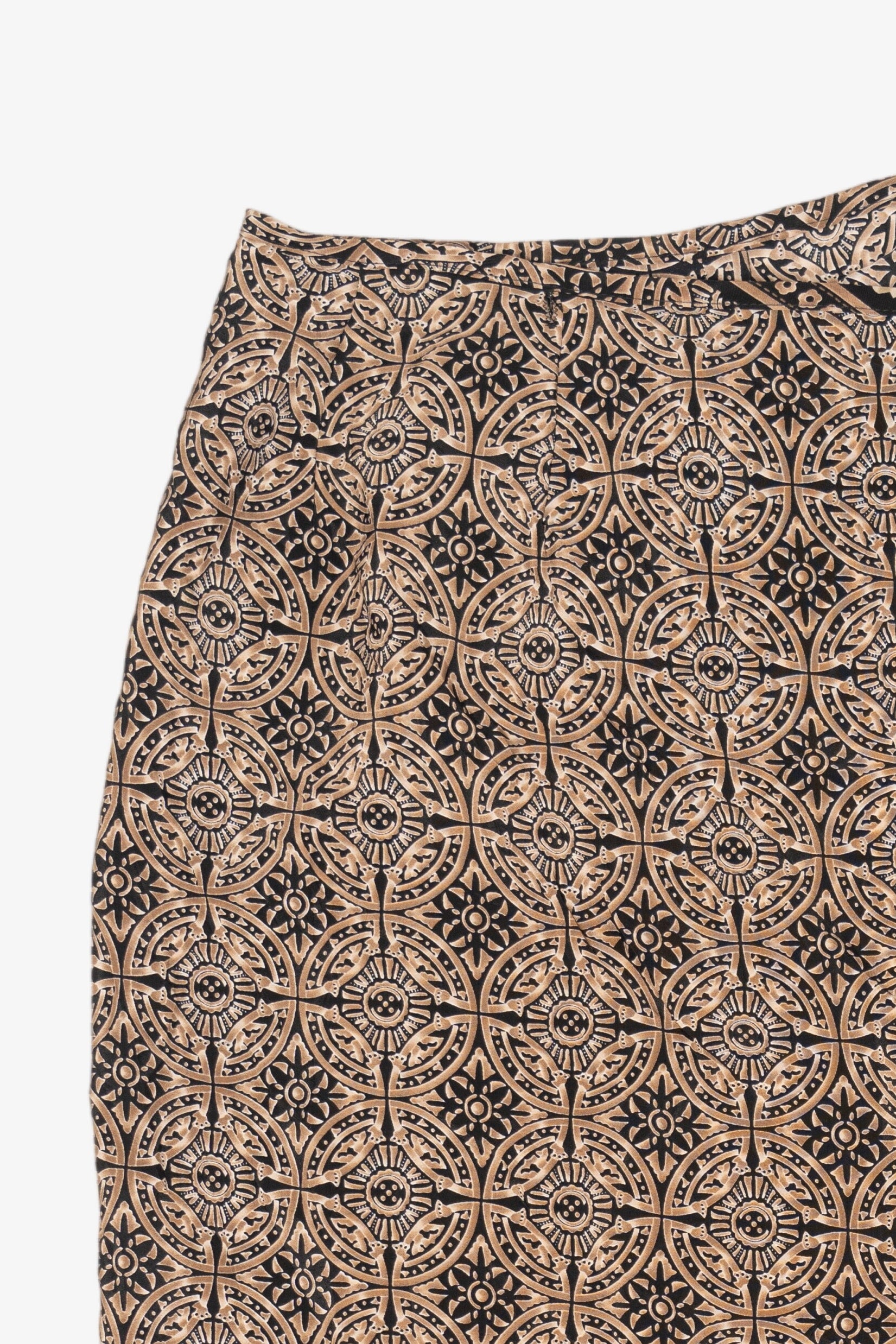 Vintage Jonathan Martin Geometric Wrap Around Maxi Skirt (1990s)