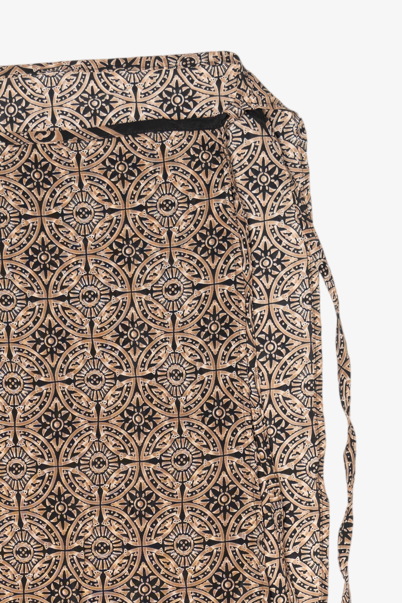 Vintage Jonathan Martin Geometric Wrap Around Maxi Skirt (1990s)