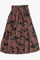 Vintage Paisley Maxi Skirt (1980s)