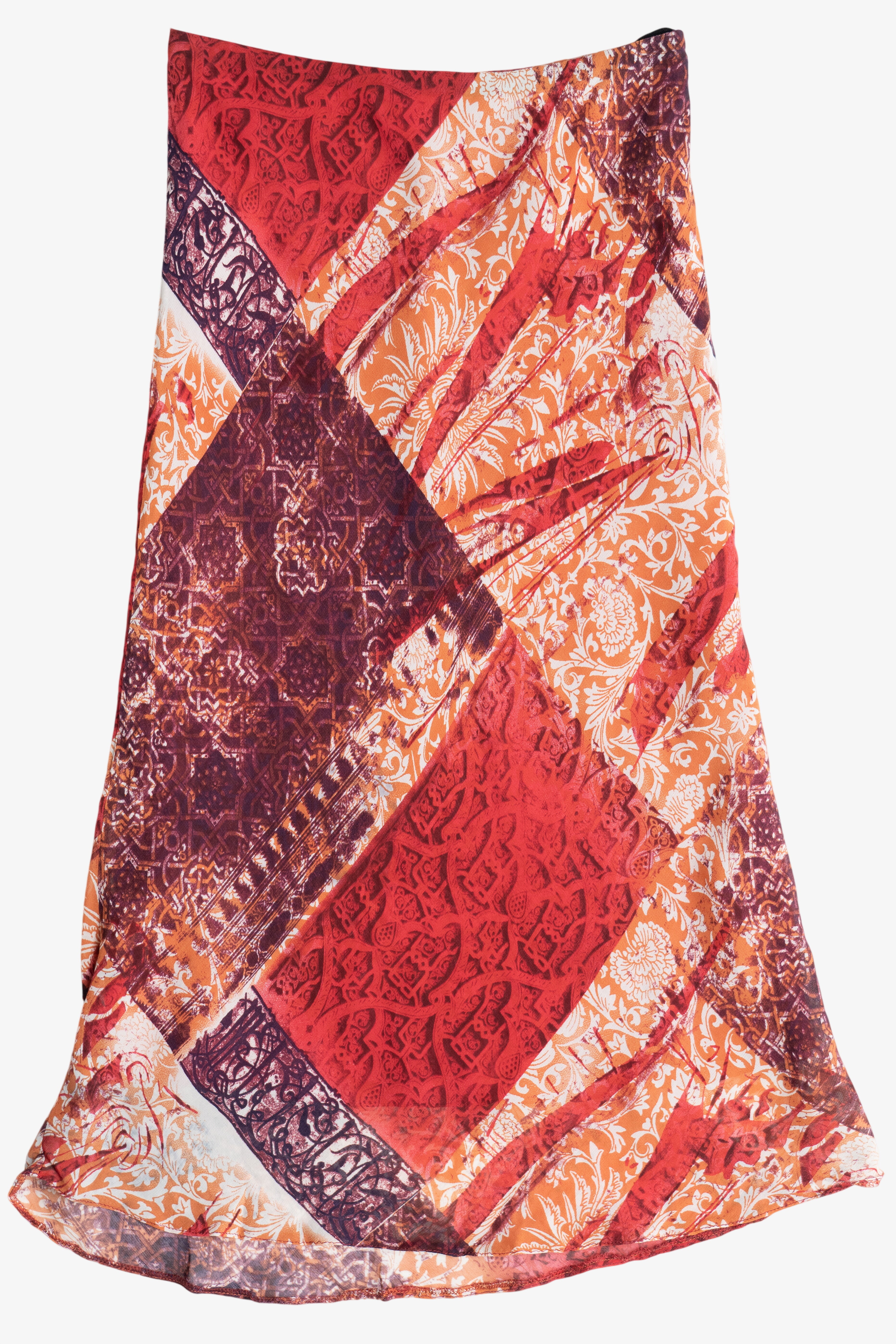 Vintage Gianni Rodini Mesh Lined Maxi Skirt (1990s)