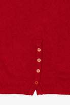 Vintage Red Priscilla Midi Pencil Skirt (1980s)