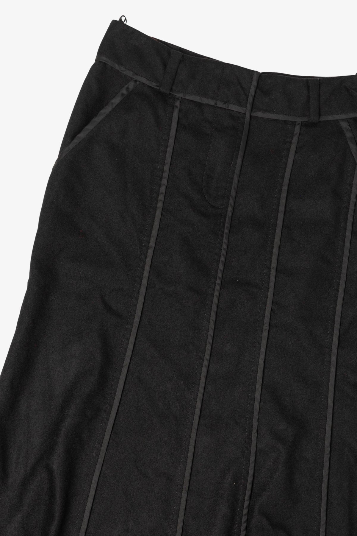Vintage Black DKNY Maxi Skirt (1990s)