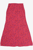 Free People Pink Floral Maxi Skirt (2010s)