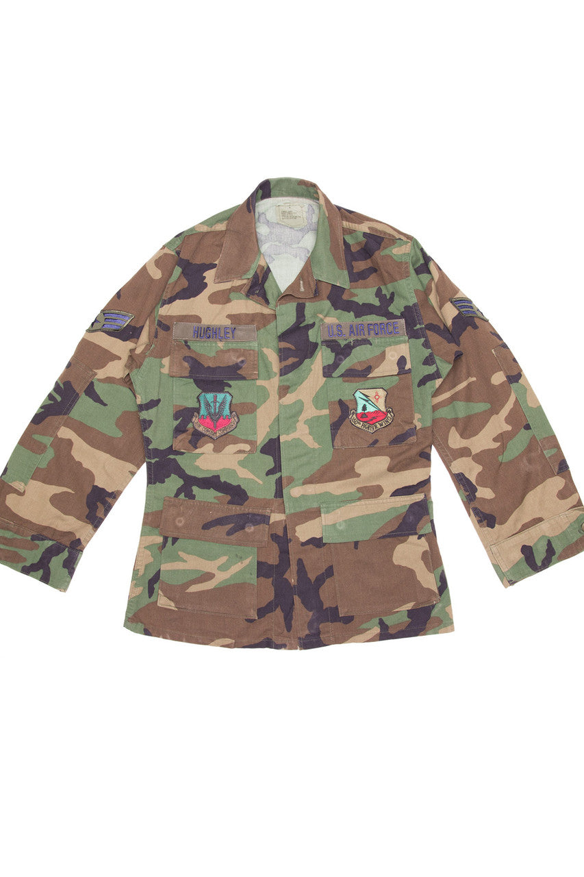 Vintage Camouflage Military Jacket 8