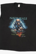 Vintage Navy Seals "A Cut Above The Rest" Skeleton T-Shirt (1980s)
