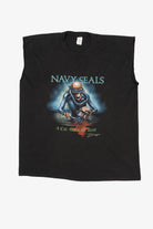 Vintage Navy Seals "A Cut Above The Rest" Skeleton T-Shirt (1980s)